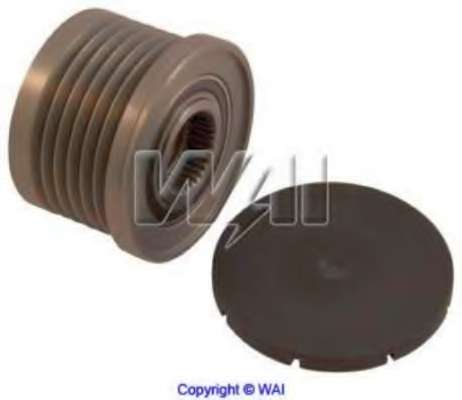 Шків генератора інерційний