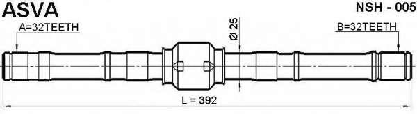 Приводной вал