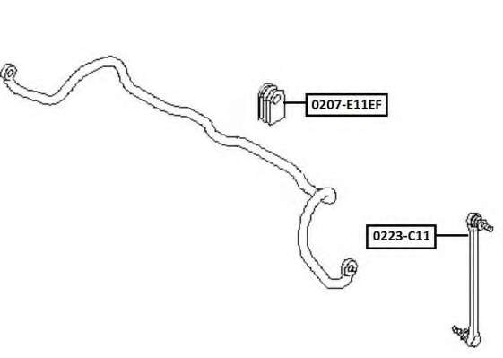 Втулка, стабилизатор