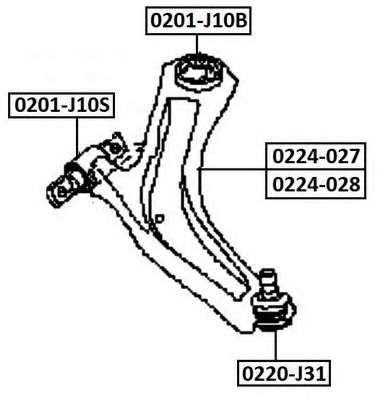 Рычаг независимой подвески колеса, подвеска колеса