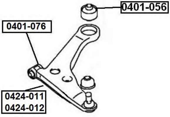 Подвеска, рычаг независимой подвески колеса