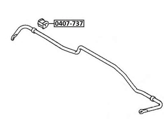 Втулка, стабилизатор