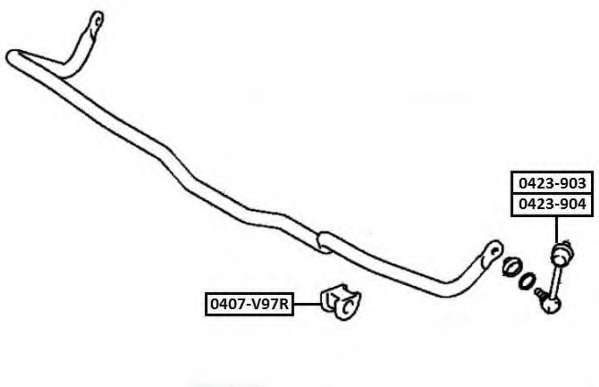 Втулка, стабилизатор