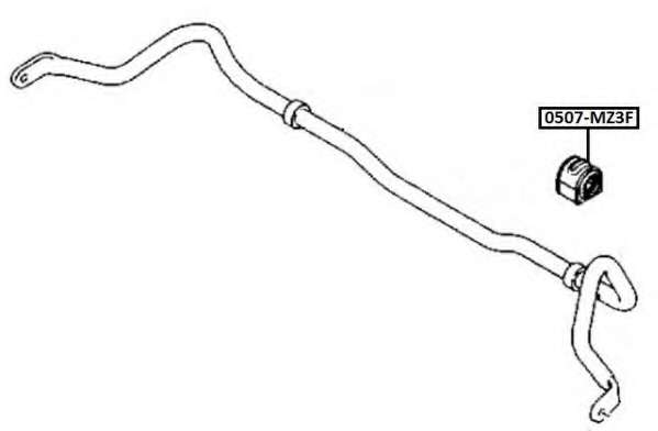 Втулка, стабилизатор