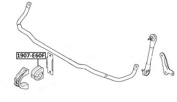 Втулка, стабилизатор