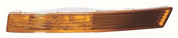 Указатель поворота Volkswagen Passat B6 2005-2010 в бампере левый желт. без патрона