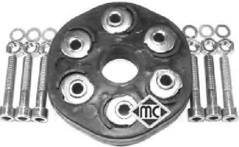 К-кт муфти еластичної карданного вала MB 190 (W201), Coupe (C124), E (A124), E (C124), E (W124), S (W126), Sedan (W123) 2.0-3.0D 01.76-03.98