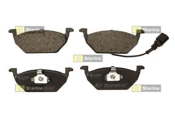 Комплект тормозных колодок, дисковый тормоз