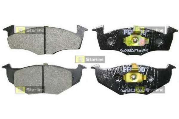 Комплект тормозных колодок, дисковый тормоз