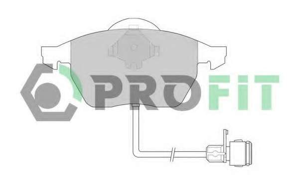 Комплект тормозных колодок, дисковый тормоз