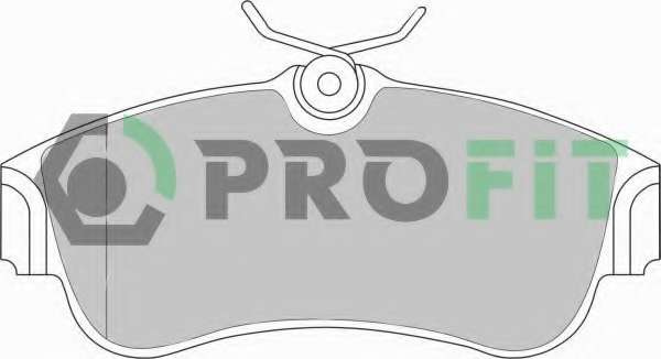 Комплект тормозных колодок, дисковый тормоз