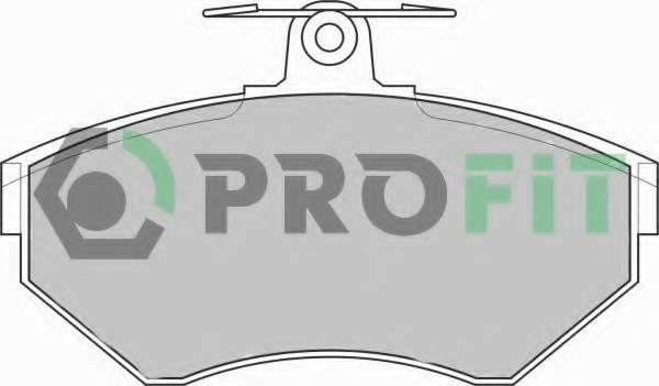 Комплект тормозных колодок, дисковый тормоз