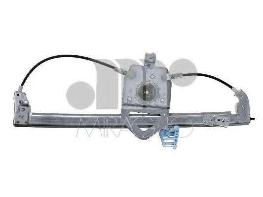 Стеклоподъемник (передний) Citroen C3 02- (R) (электро) (без моторчика)