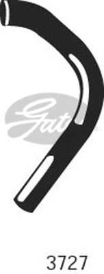 Патрубок радиатора (нижний) Audi 80 90-96