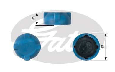 Крышка, резервуар охлаждающей жидкости