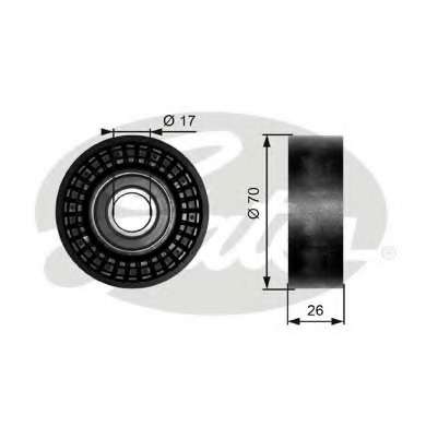 Ролик генератора Fiat Bravo/Doblo/Palio 1.6 16V 95-	(паразитный)