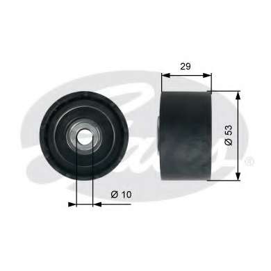 Ролик ГРМ Fiat Doblo 1.9JTD 97- (паразитный) (53x29)