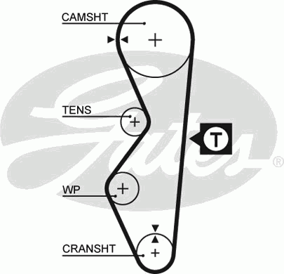 Ремень ГРМ Lada Samara 1.3/1.5 (111x19) круглый зуб
