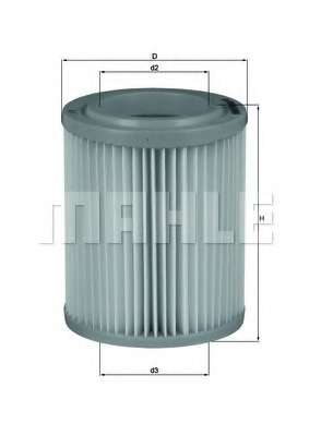 Фильтр воздушный Honda Civic II/CR-V II 2.0i 01-