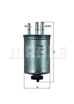 Фильтр топливный 1.8TDCi Connect 02-/Focus 01- (3 трубки)