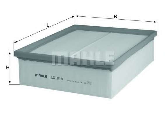 Фільтр повітряний ExtraClean  VAG (RIDER)