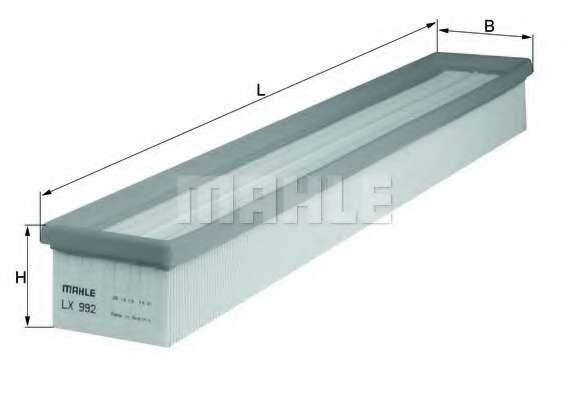 Фильтр воздушный MB (W203) M111.951