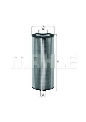 Фильтр масляный MB Atego 98- (OM902/906)