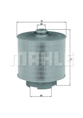 Фильтр воздушный Audi A6 2.4-4.2 04-11