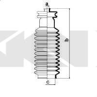 Пыльник, рулевое управление