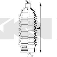Пыльник, рулевое управление