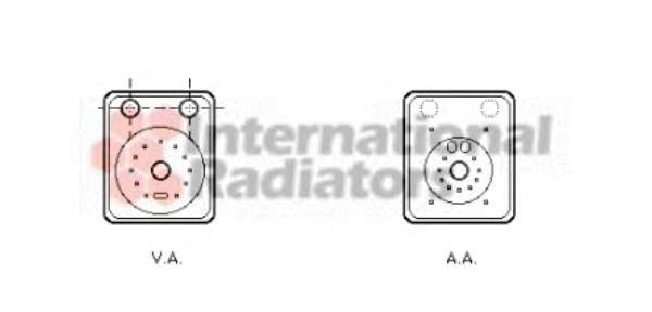 масляный радиатор, двигательное масло