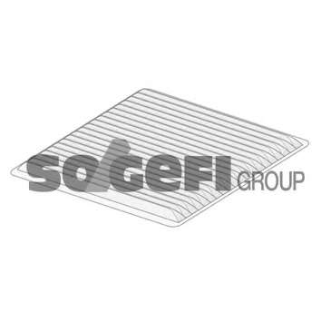 Фильтр салона MB Sprinter/VW Crafter 06- (верхний кондиционер BEHR)