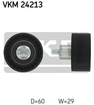 60x8x29 Ролик паска приводного Ford Mondeo