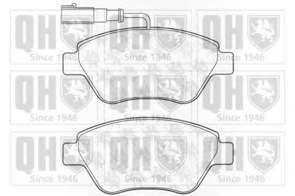 Комплект тормозных колодок, дисковый тормоз