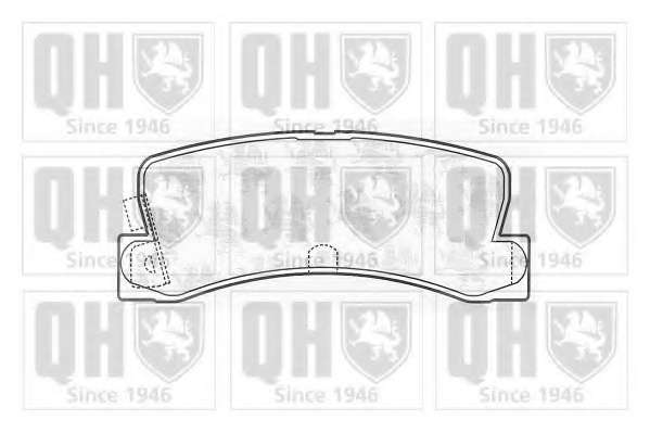 Комплект тормозных колодок, дисковый тормоз