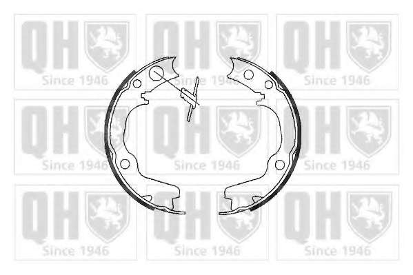 Комплект тормозных колодок, стояночная тормозная система