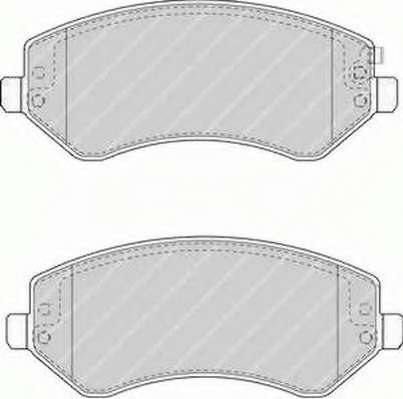 Колодки тормозные передние