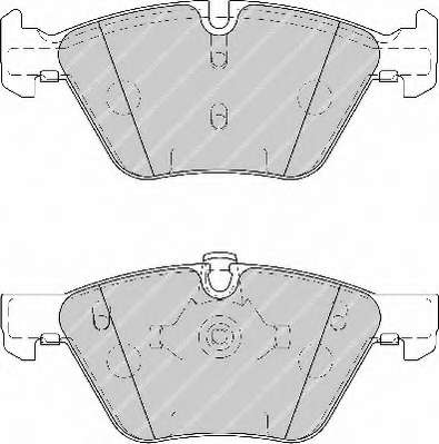 Комплект тормозных колодок, дисковый тормоз