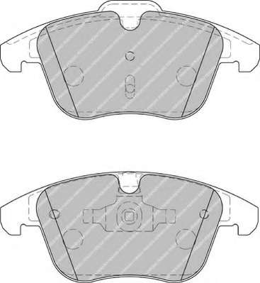 Комплект тормозных колодок, дисковый тормоз