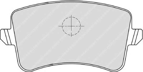 Комплект тормозных колодок, дисковый тормоз