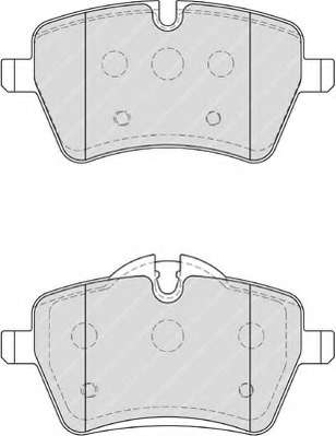 Комплект тормозных колодок, дисковый тормоз