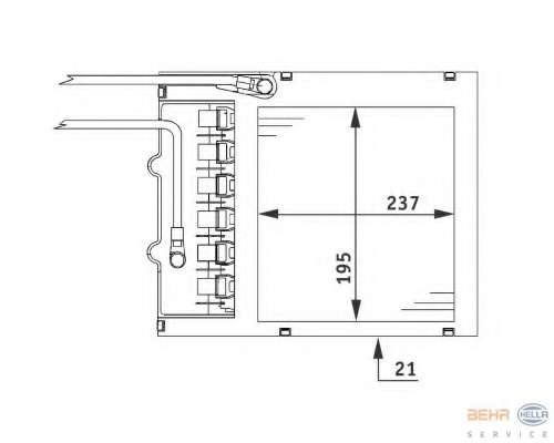 Теплообменник, отопление салона