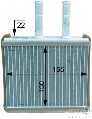 Теплообменник, отопление салона