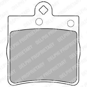 Колодки тормозные (задние) MB C-class (W202/203)/CLK (C208)/E-class (W210/C124) 93-11