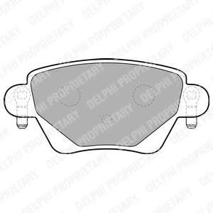 Колодки тормозные (задние) Renault Kangoo 01- (Bosch)