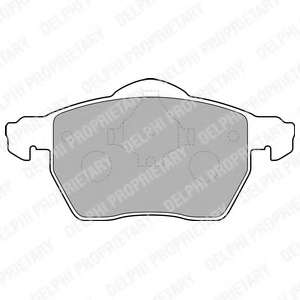 Комплект тормозных колодок, дисковый тормоз