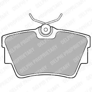 Колодки тормозные (задние) Renault Trafic/Opel Vivaro 01- (TRW)