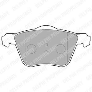 Комплект тормозных колодок, дисковый тормоз