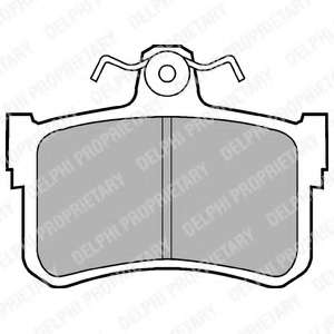 Комплект тормозных колодок, дисковый тормоз