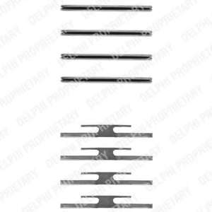 Комплектующие, колодки дискового тормоза